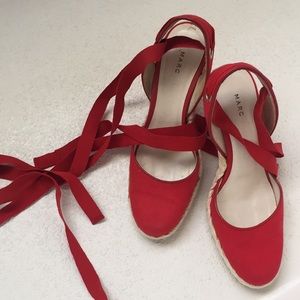 Marc Jacobs Red Espadrilles Shoe size 6